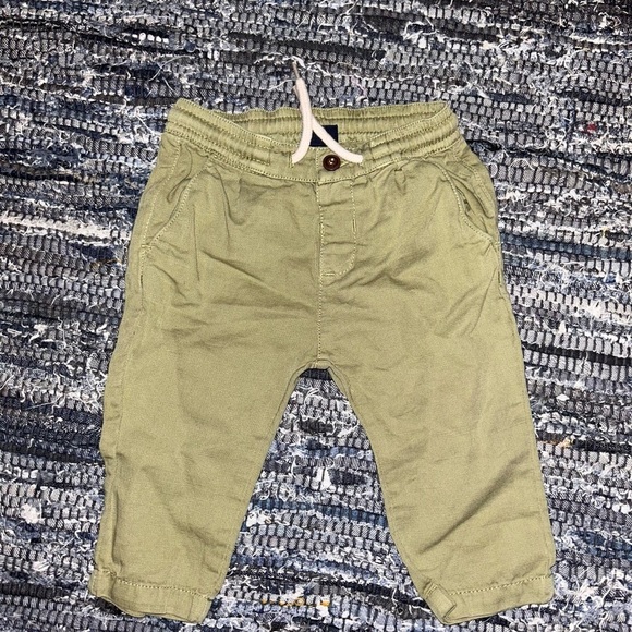 Mayoral Other - Mayoral 6m sage green linen like pants